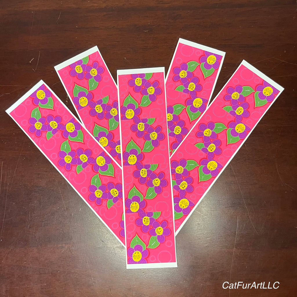Kooky Floral Sticker Strip