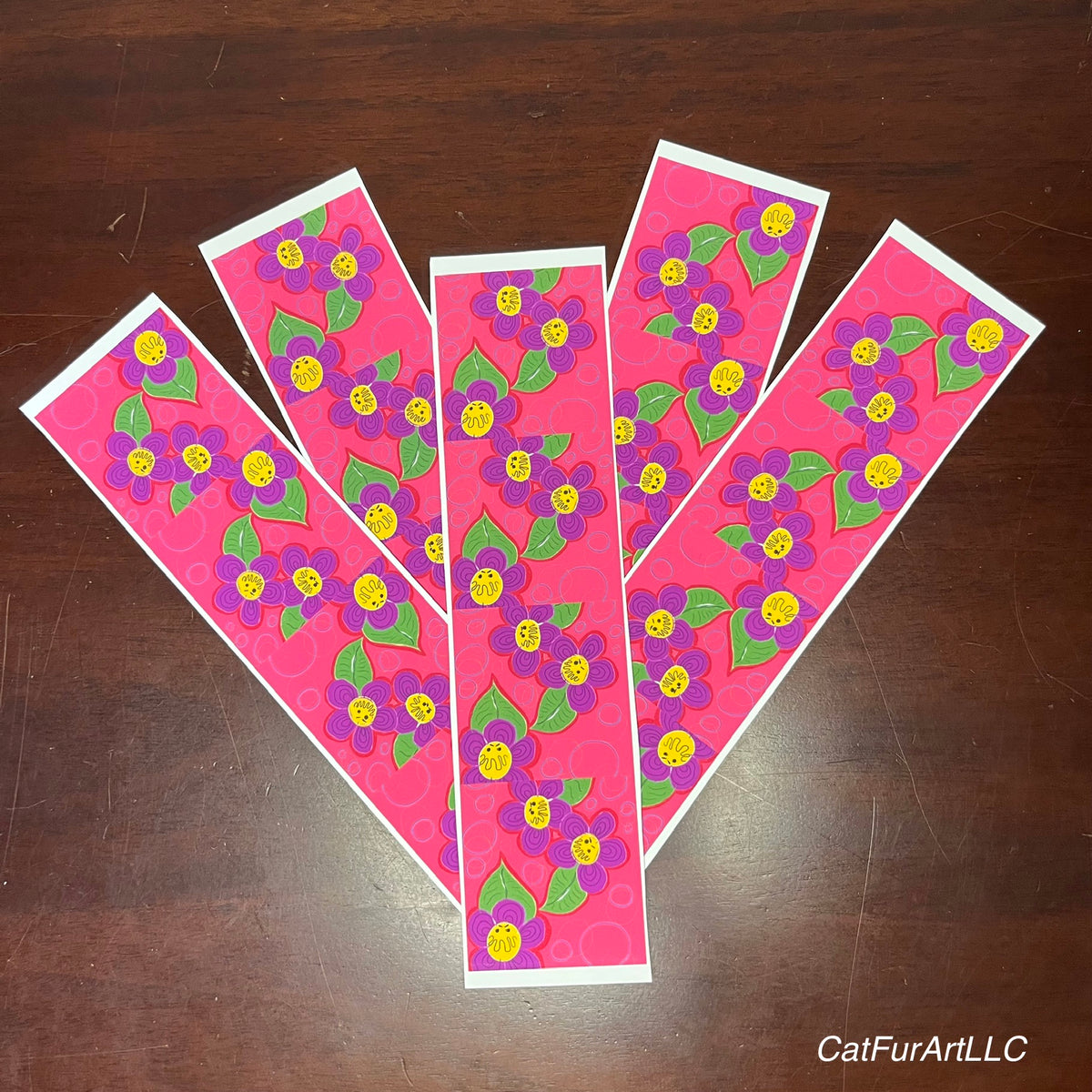 Kooky Floral Sticker Strip