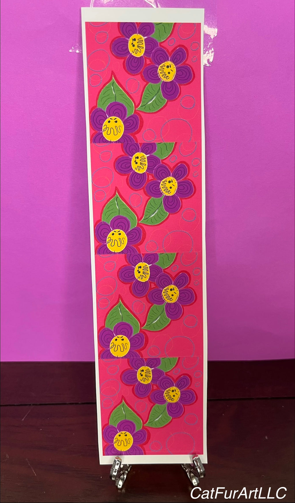 Kooky Floral Sticker Strip