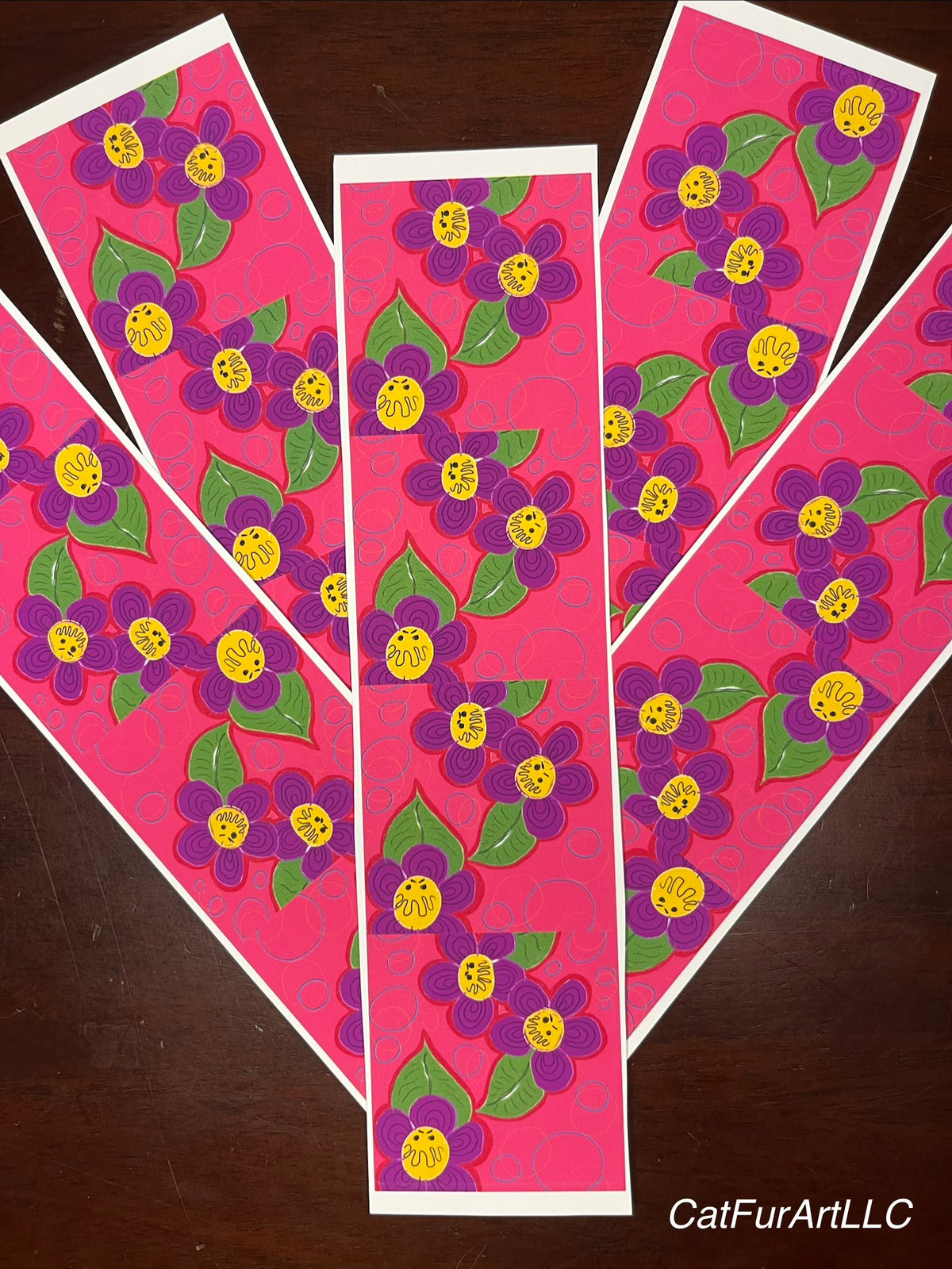 Kooky Floral Sticker Strip